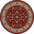 Concord Global Trading Concord Global 49300 5 ft. 3 in. Jewel Marash - Round; Red 49300